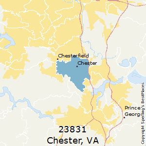 CHESTER Zip Code (VA).